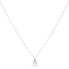 10k White Gold Diamond Necklace/Pendants